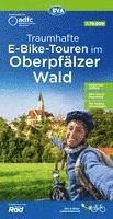 bokomslag ADFC-Regionalkarte Traumhafte E-Bike-Touren im Oberpfälzer Wald, 1:75.000, mit Tagestourenvorschlägen, reiß- und wetterfest, GPS-Tracks-Download