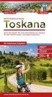 bokomslag Tuscany cycling map