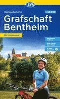 bokomslag Radwanderkarte BVA Radwandern in der Grafschaft Bentheim 1:50.000, reiß- und wetterfest, E-Bike-geeignet, mit kostenlosem GPS-Download der Touren via BVA-website oder Karten-App