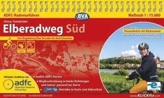 ADFC-Radreiseführer Elberadweg Süd 1:75.000 praktische Spiralbindung, reiß- und wetterfest, GPS-Tracks Download 1