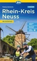 bokomslag Radwanderkarte BVA Rhein-Kreis Neuss 1:50.000, reiß- und wetterfest, GPS-Tracks Download, mit Knotennetz