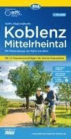 bokomslag ADFC-Regionalkarte Koblenz Mittelrheintal, 1:75.000, mit Tagestourenvorschlägen, reiß- und wetterfest, E-Bike-geeignet, GPS-Tracks-Download