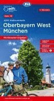 bokomslag ADFC-Radtourenkarte 26 Oberbayern West München 1:150.000, reiß- und wetterfest, E-Bike geeignet, GPS-Tracks Download, mit Kilometer-Angaben