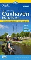 bokomslag ADFC-Regionalkarte Cuxhaven Bremerhaven, 1:75.000, mit Tagestourenvorschlägen, reiß- und wetterfest, E-Bike-geeignet, GPS-Tracks Download