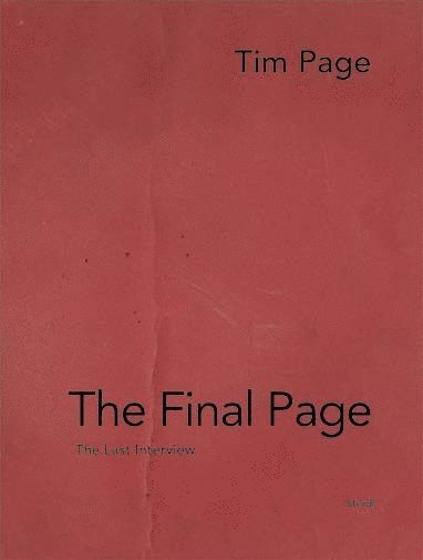 bokomslag Tim Page: The Final Page