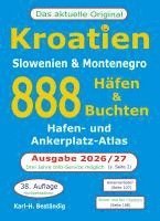 bokomslag Kroatien - 888 Häfen und Buchten, 38. Auflage!