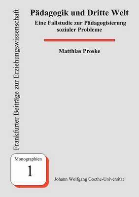 bokomslag Pädagogik und Dritte Welt