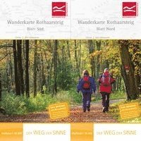 Wanderkarte Rothaarsteig Süd / Nord. 1 : 50 000 1