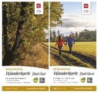 bokomslag Wanderkarte Rothaarsteig Süd / Nord. 1 : 50 000