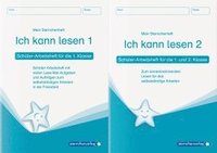 bokomslag Ich kann lesen 1 und Ich kann lesen 2 als Kombi, Schüler-Arbeitshefte für die 1. und 2. Klasse