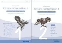 bokomslag Ich kann rechtschreiben 1 und »Ich kann rechtschreiben 2 als Kombi, Schüler-Arbeitshefte für die 2. und 3. Klasse