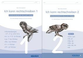 bokomslag Ich kann rechtschreiben 1 und »Ich kann rechtschreiben 2 als Kombi, Schüler-Arbeitshefte für die 2. und 3. Klasse