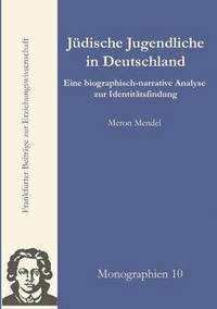 bokomslag Zur Identität jüdischer Jugendlicher in der gegenwärtigen Bundesrepublik Deutschland