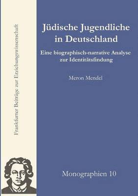 bokomslag Zur Identität jüdischer Jugendlicher in der gegenwärtigen Bundesrepublik Deutschland