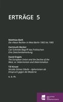 Matthias Bath, Hartmuth Becker, David Engels, Till Kinzel - Erträge, Häftad