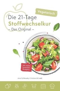 bokomslag vegetarische 21-Tage Stoffwechselkur -Das Original-