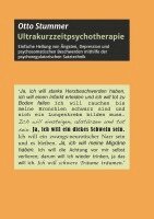 Otto Stummer, Harald Mieg - Ultrakurzzeitpsychotherapie, Häftad