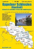 Landkarte Oppelner Schlesien (Nordteil) 1:100 000 1