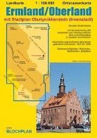 bokomslag Landkarte Ermland/Oberland