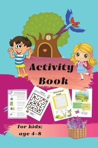 bokomslag Activity book for kids ages 4-8