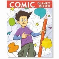 bokomslag Comic Blanko Buch - kreiere dein eigenen Comic