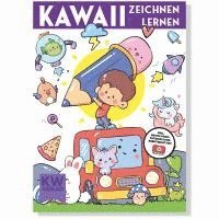 bokomslag Kawaii zeichnen lernen - über 500 Motive malen lernen