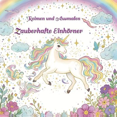 Zauberhafte Einhörner: Reimen und Ausmalen 1