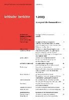 Kritische Berichte : Zeitschrift für Kunst-                                                  und Kulturwissenschaften / Jahrgang 51, Heft                                                  1.2023