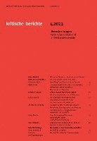 Kritische Berichte: Zeitschrift für Kunst-                                                  und Kulturwissenschaften / Jahrgang 51, Heft                                                  4.2023 1