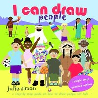 bokomslag I can draw people: a step-by-step guide on how to draw people for kids