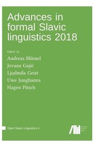bokomslag Advances in formal Slavic linguistics 2018