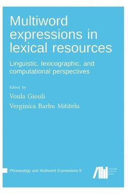 bokomslag Multiword expressions in lexical resources