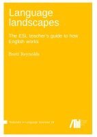 Brett Reynolds - Language Landscapes, Häftad