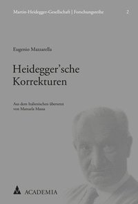 bokomslag Heidegger'sche Korrekturen