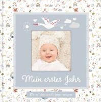 Lisa Wirth - Babyalbum mit Fensterausschnitt für das 1. Lebensjahr zum Eintragen der schönsten Momente und Erinnerungen mit Platz für Fotos | genderneutral für Jungen und Mädchen, Inbunden
