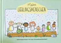 bokomslag Freundschaftsbuch Meine Lieblingsmenschen - Erinnerungen an die Kindergartenzeit