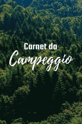 Libro di bordo per camper e campeggio