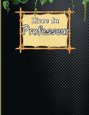 bokomslag Livre du Professeur pour les Enseignants