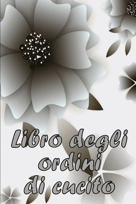 bokomslag Libro degli ordini di cucito