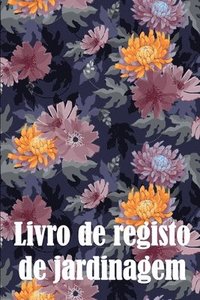 bokomslag Livro de registo de jardinagem