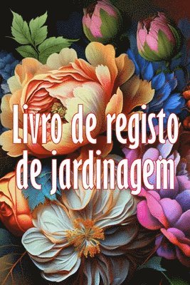 bokomslag Livro de registo de jardinagem