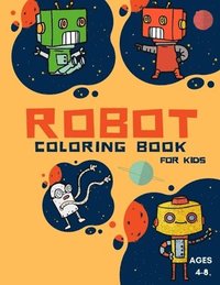 bokomslag Robot Coloring Book For Kids Ages