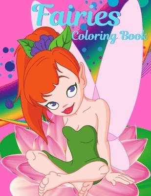 bokomslag Fairies Coloring Book For Girls Ages 4-8