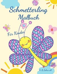 bokomslag Schmetterling-Malbuch fur Kinder von 4-8 Jahren