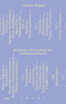 bokomslag Kritisches Wörterbuch Der Architekturtheorie