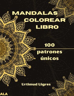 bokomslag Mandalas colorear libro