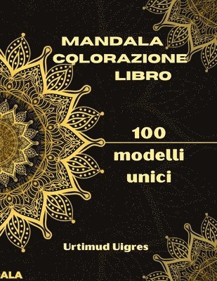 Mandala colorazione libro 1