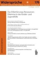 bokomslag Das Etikettierungs-Ressourcen-Dilemma in der Kinder- und Jugendhilfe