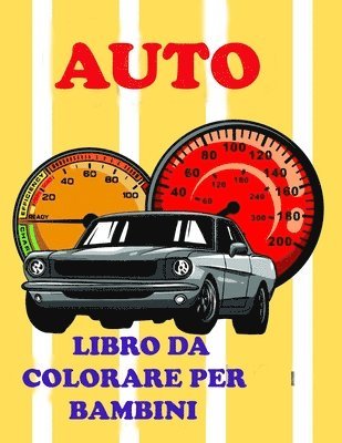 bokomslag Auto Libro da colorare per bambini