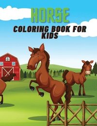 bokomslag Horse Coloring Book for Kids